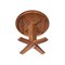 International Concepts 36 in. Solid Wood Round Top Pedestal Dining Table - 29.9 in. High, Distressed Oak K42-36RT-23B - alternate 5